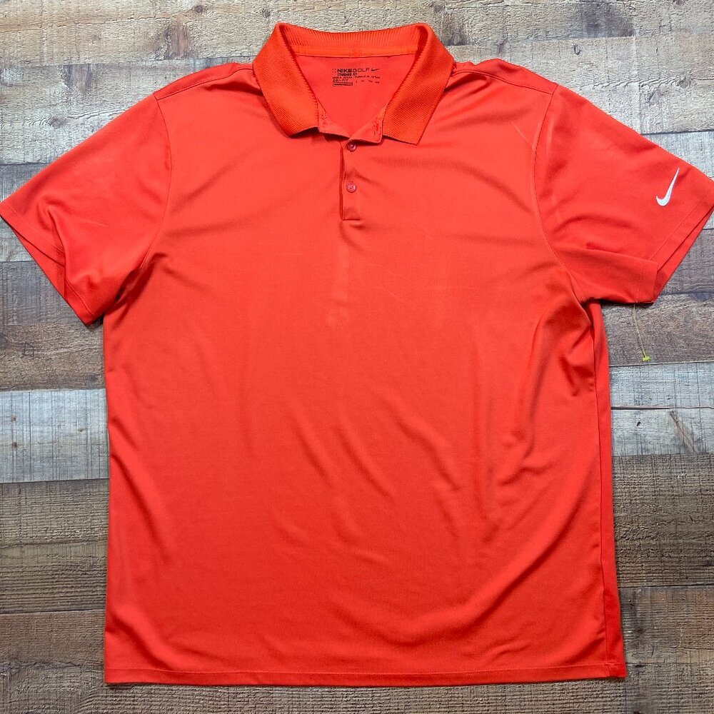 Nike Golf Standard Fit Dri-Fit Polo Shirt size XXL